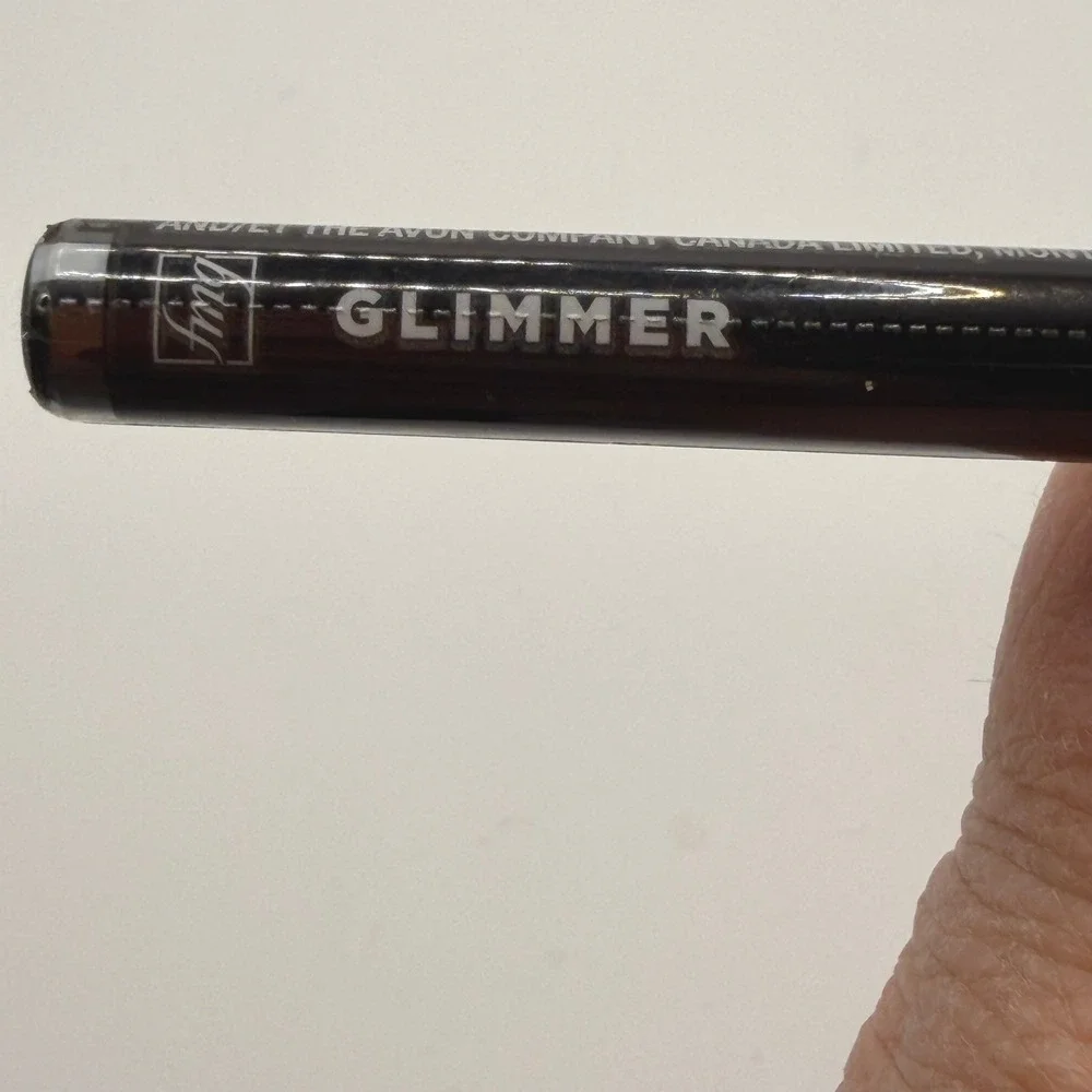 Avon fmg Glimmer Diamond Eyeliner Black Ice Retractable Shimmer Eye Liner 0.01oz